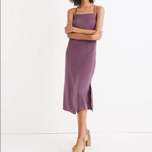 MADEWELL || Aaron Slip Dress Purple size 8